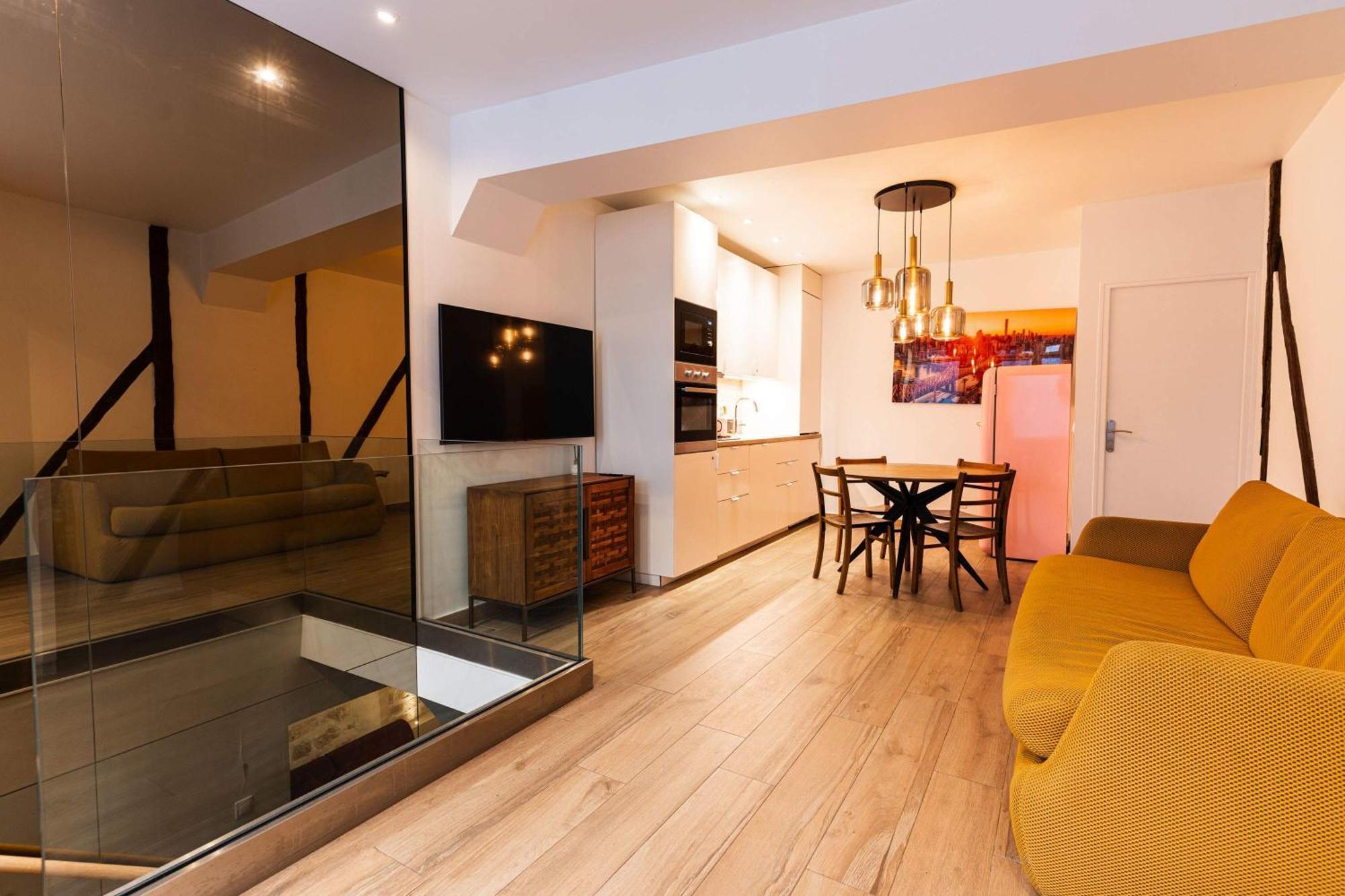 Loft 1 Bedroom Marais, Notre Dame Ac By Lcc Agency Parijs Buitenkant foto
