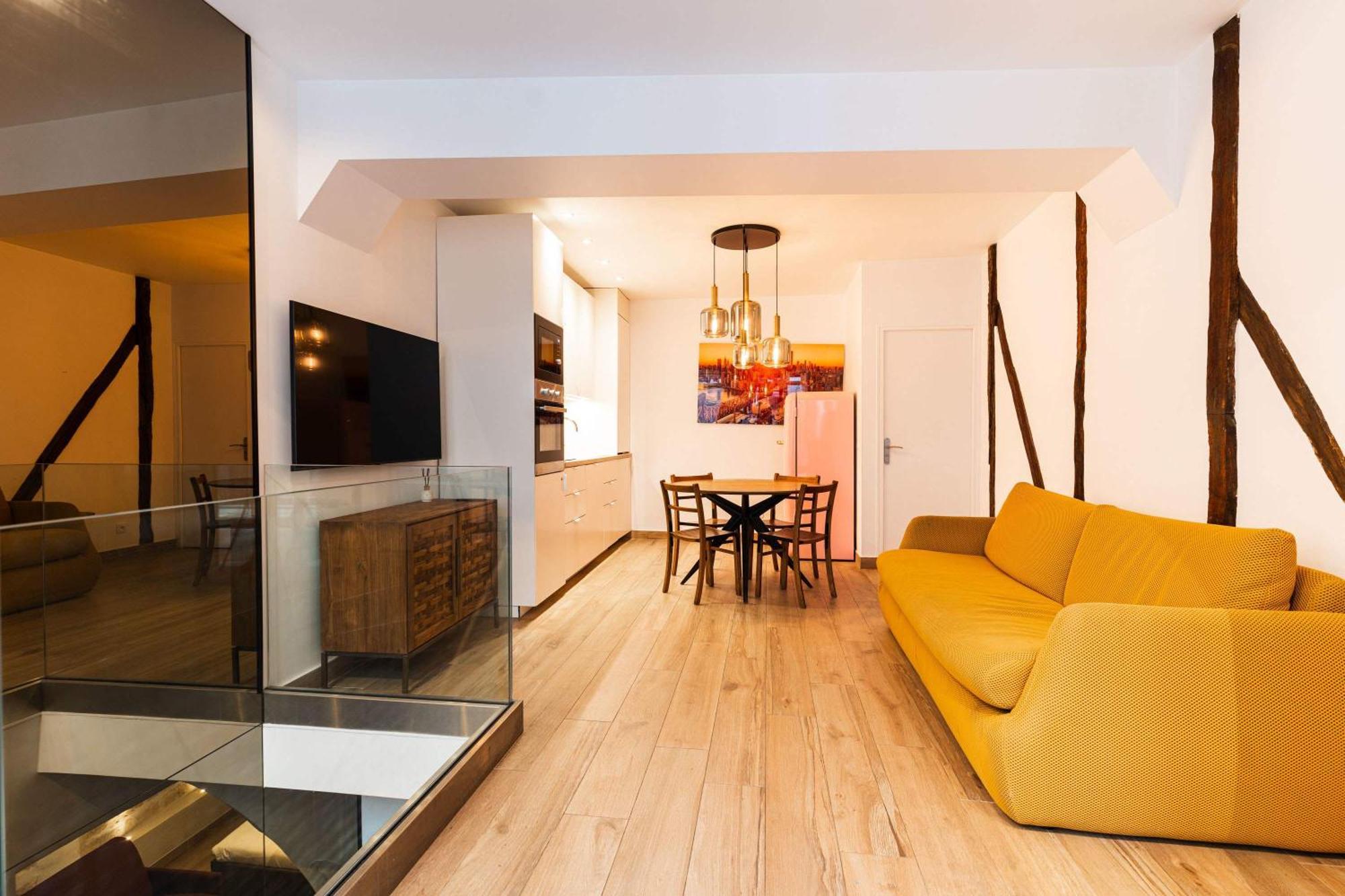 Loft 1 Bedroom Marais, Notre Dame Ac By Lcc Agency Parijs Buitenkant foto